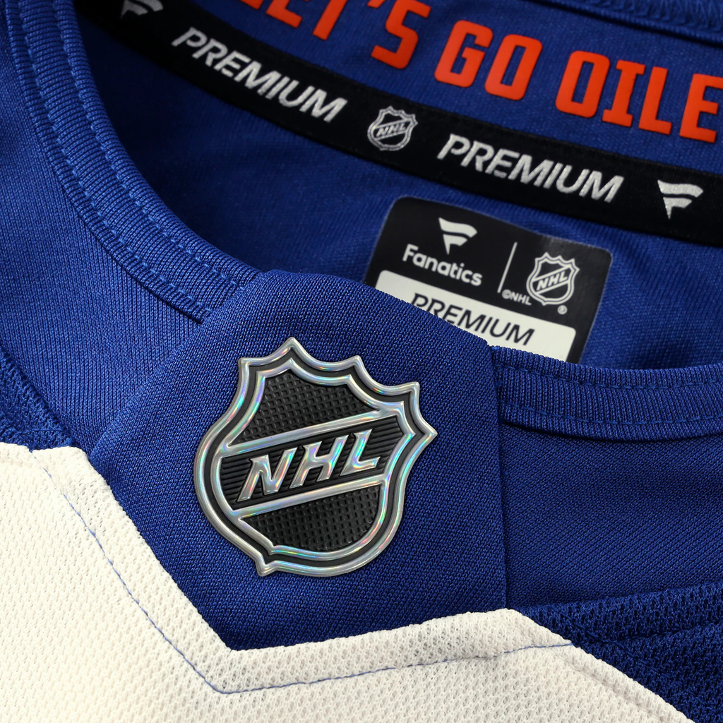Customizable Edmonton Oilers 2025 Fanatics Premium Official Alternate Jersey