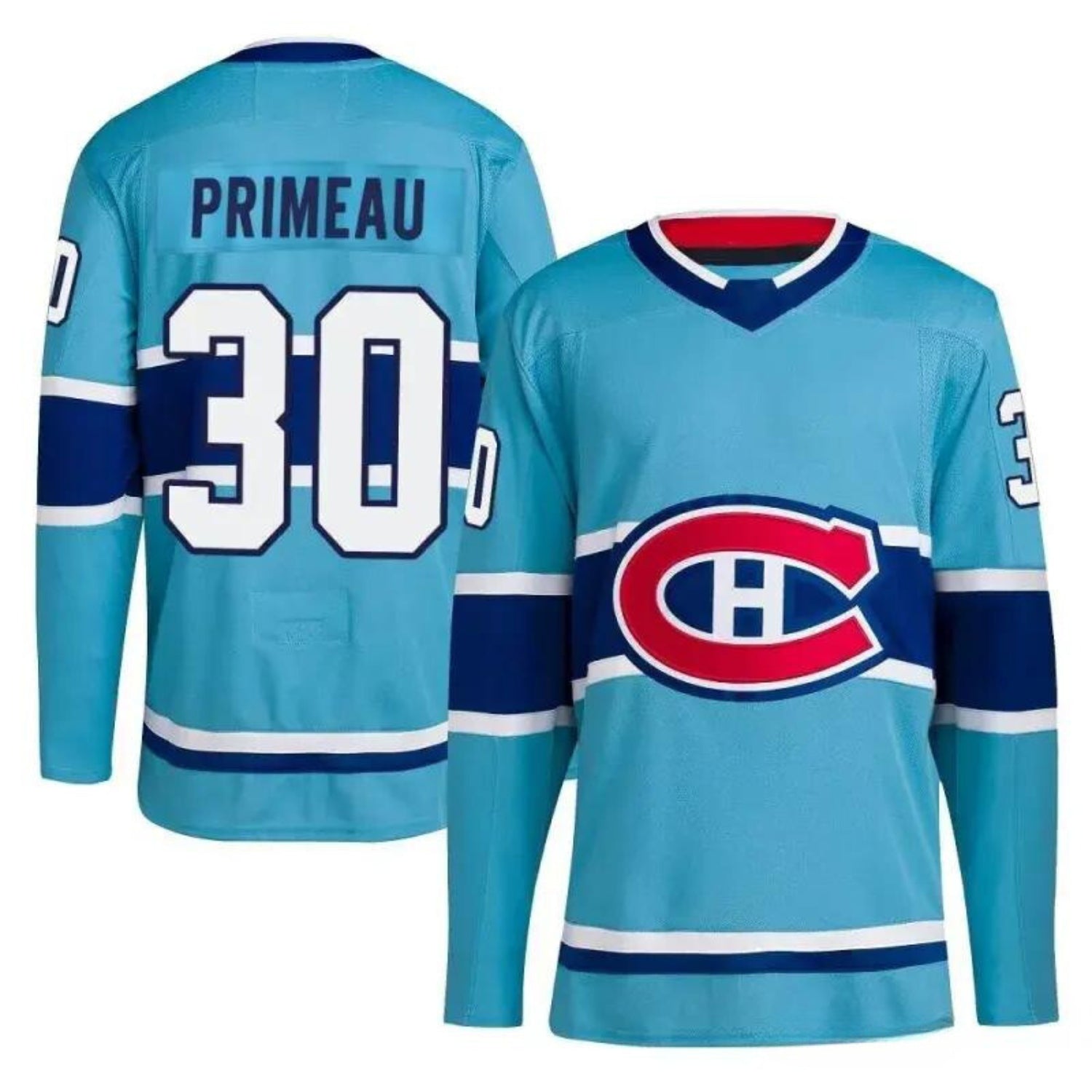 Cayden Primeau Montreal Canadiens 30 Jersey