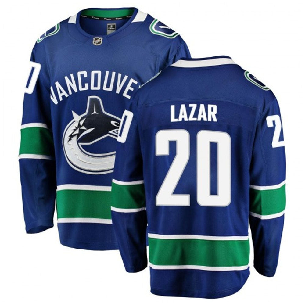 Curtis Lazar Vancouver Canucks 20 Jersey