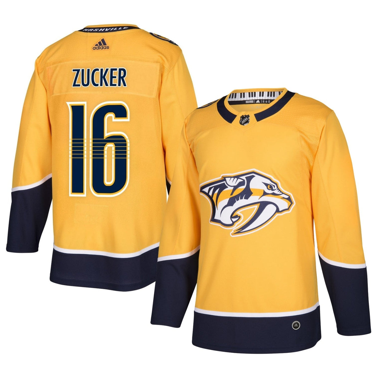 Jason Zucker Nashville Predators 16 Jersey