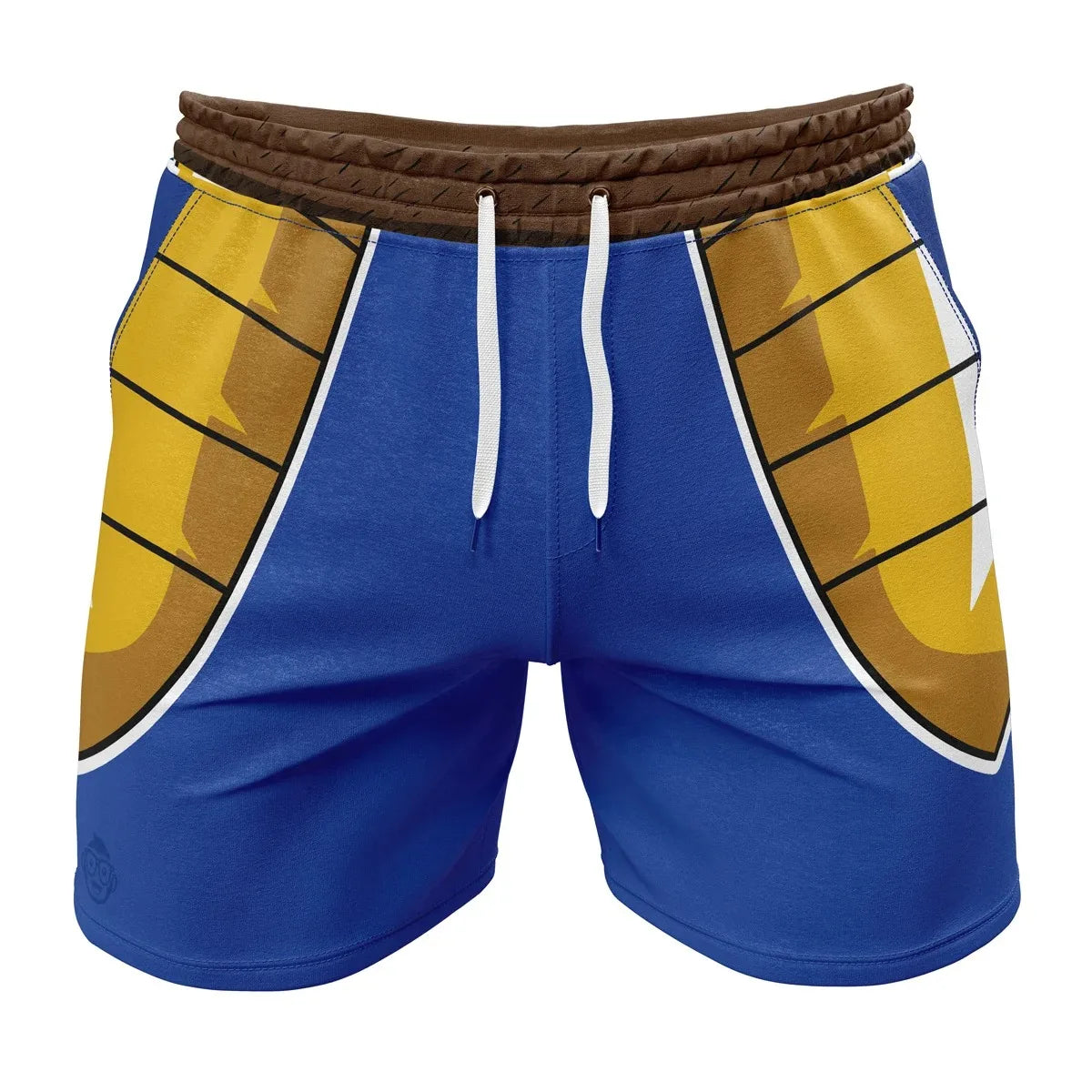 Dragon Ball Z Vegeta Armor Shorts, Saiyan Battle Suit Cosplay Blue Yellow Casual Anime Fan Bottoms  Summer men's beach shorts
