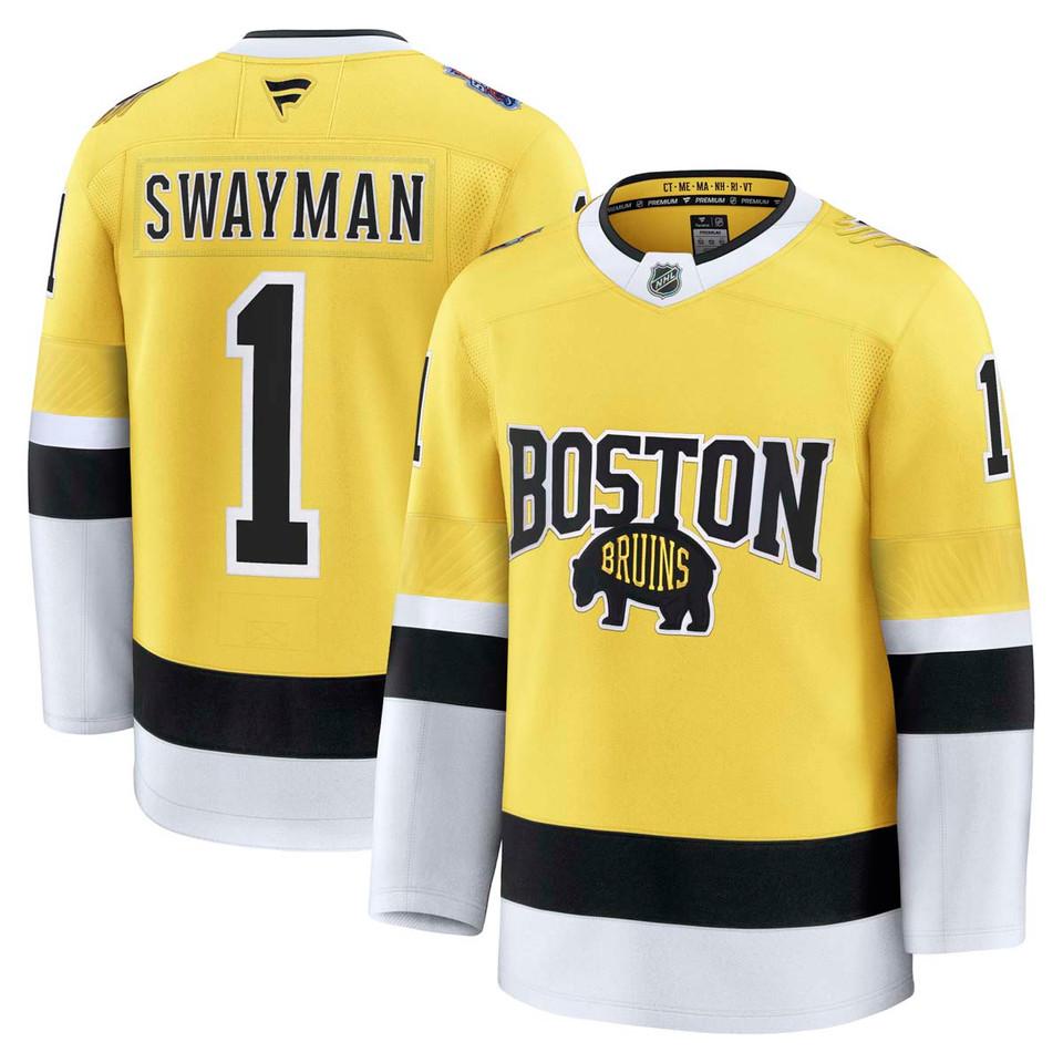 Jeremy Swayman Bruins 2026 Stadium Series PREMIUM JERSEY