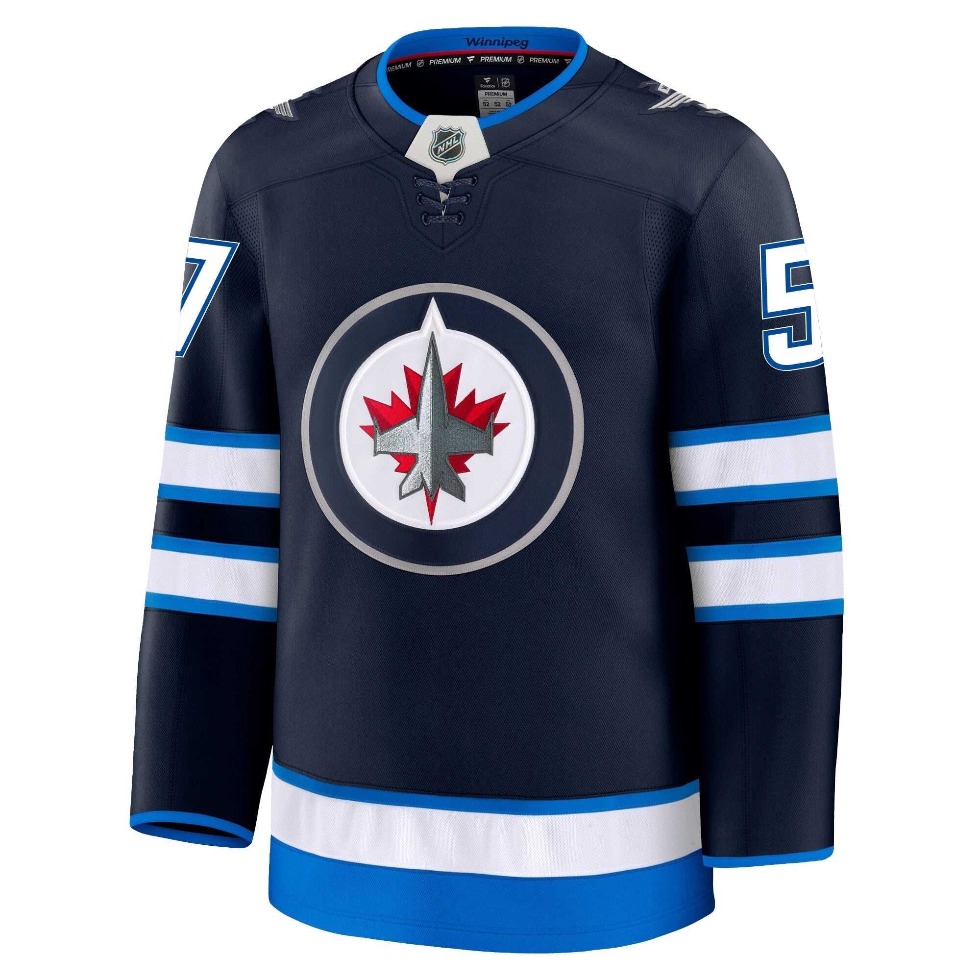 Elias Salomonsson Winnipeg Jets Fanatics Premium Home Jersey