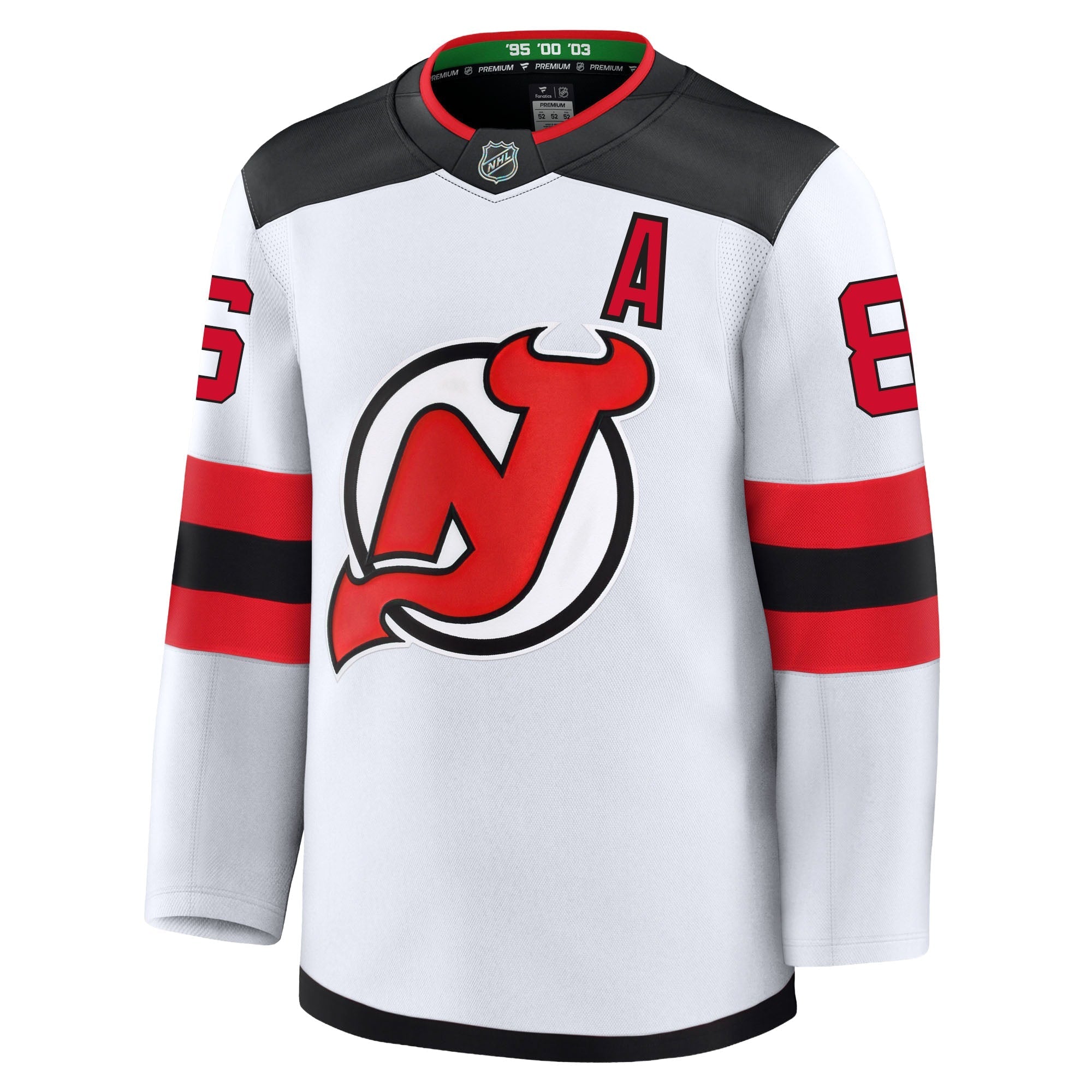 Jack Hughes New Jersey Devils Fanatics Premium Away Jersey