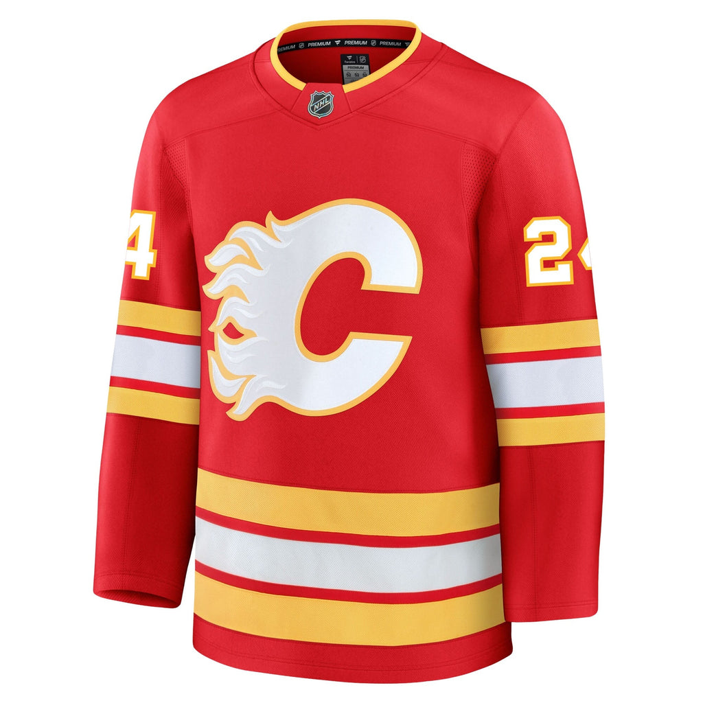 Jake Bean Calgary Flames Fanatics Premium Home Jersey