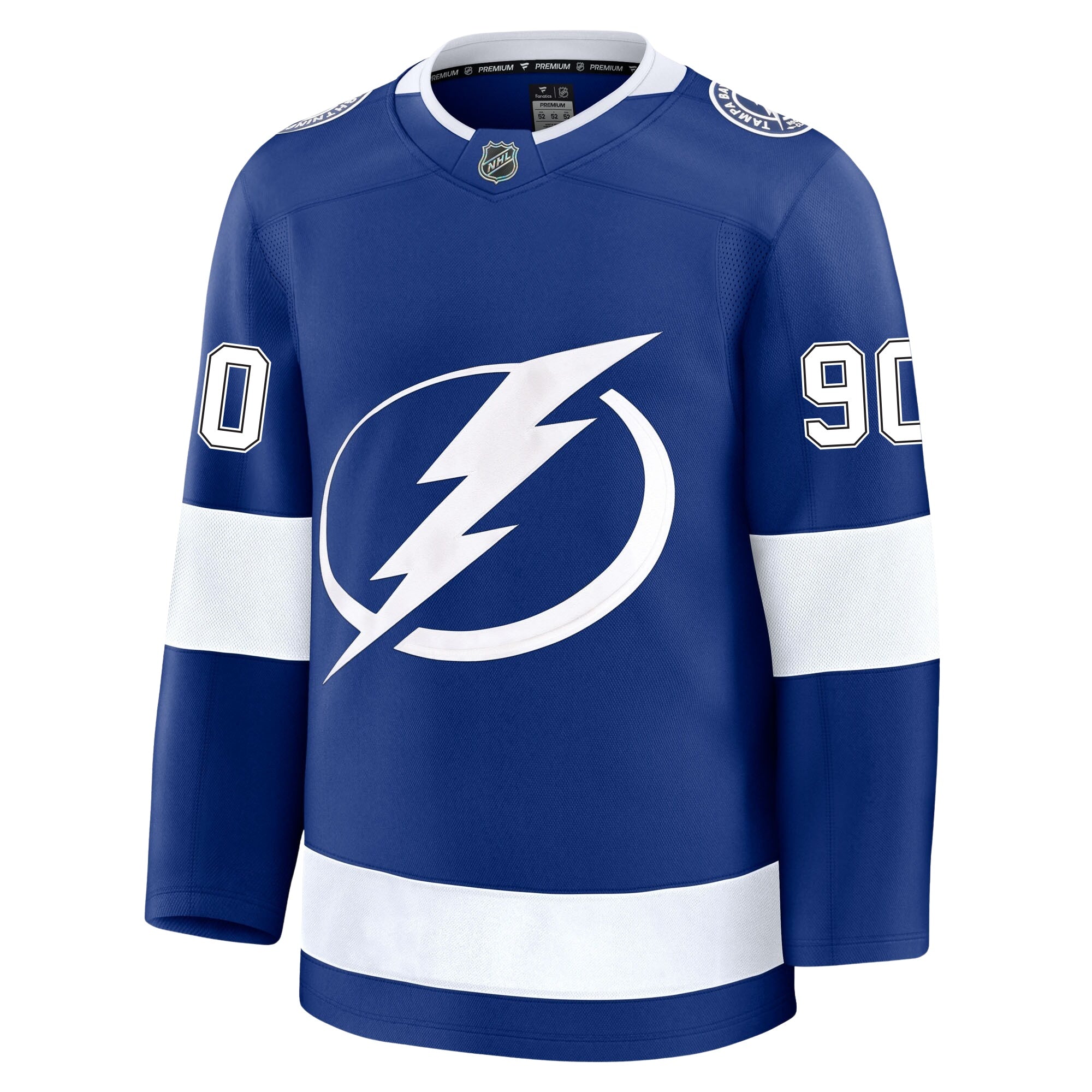 J.J. Moser Tampa Bay Lightning Fanatics Premium Home Jersey