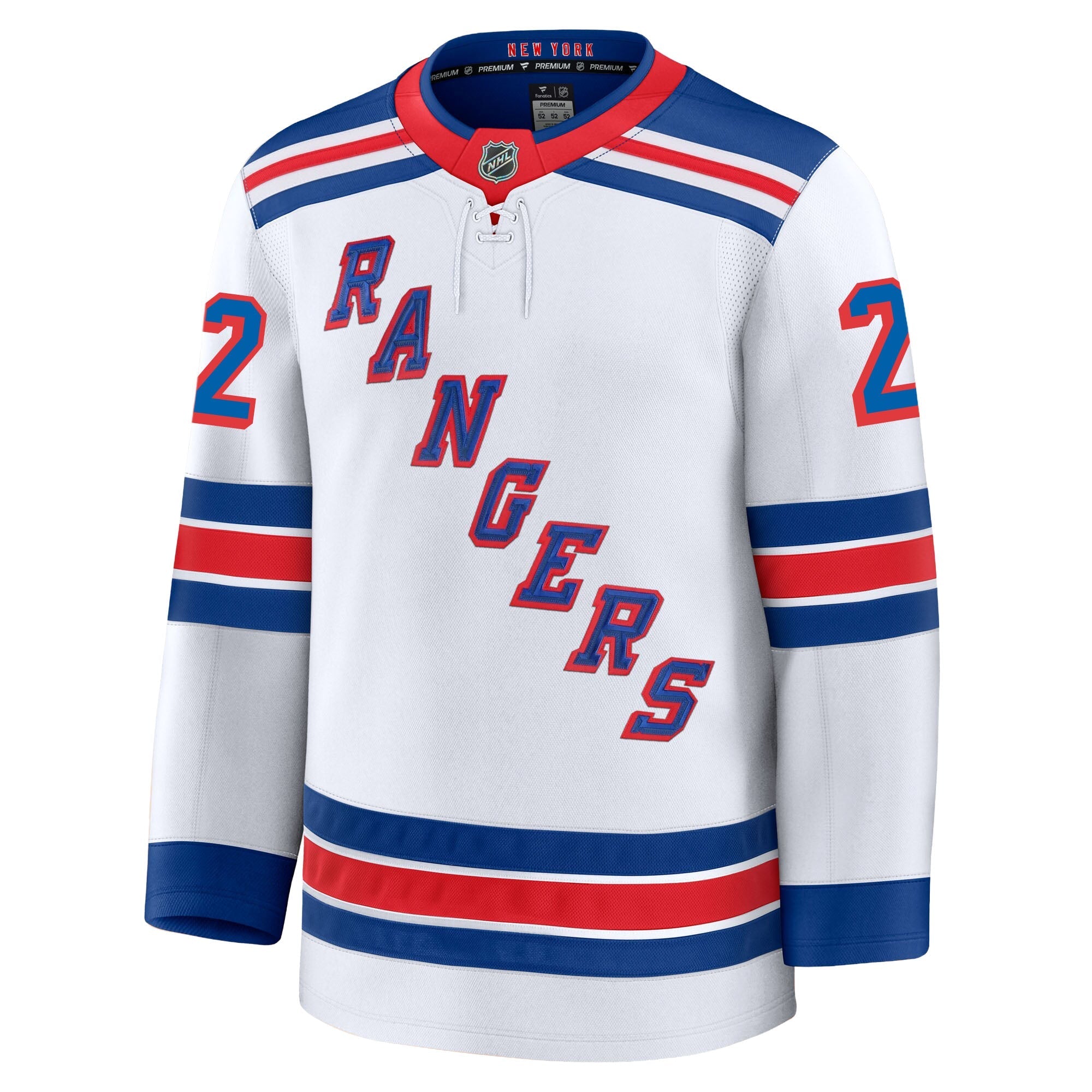 Jonny Brodzinski New York Rangers Fanatics Premium Away Jersey