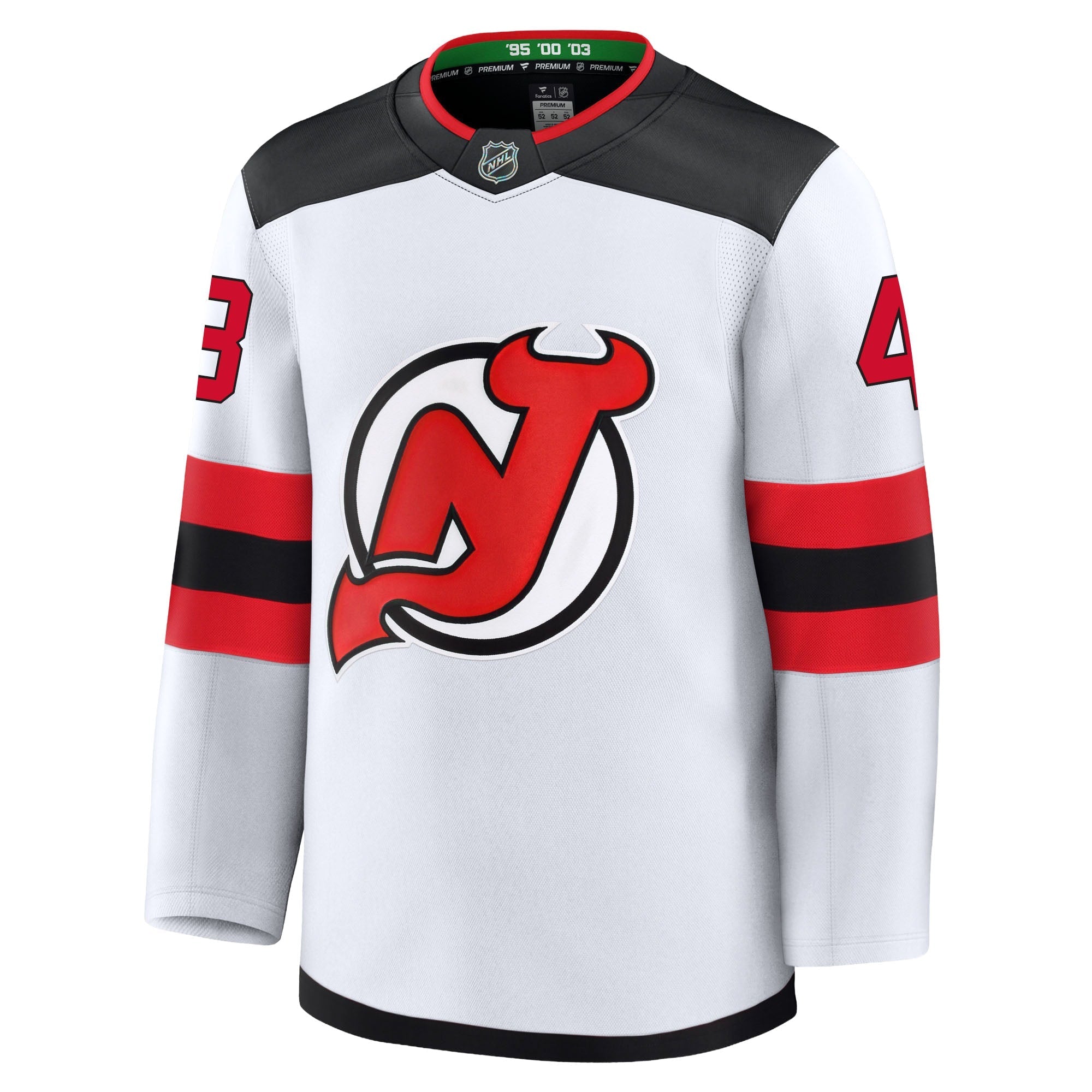 Luke Hughes New Jersey Devils Fanatics Premium Away Jersey