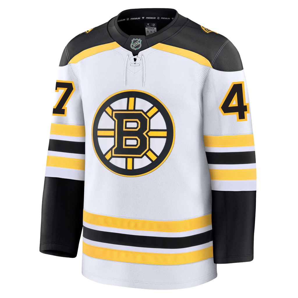 Mark Kastelic Boston Bruins Fanatics Premium Away Jersey