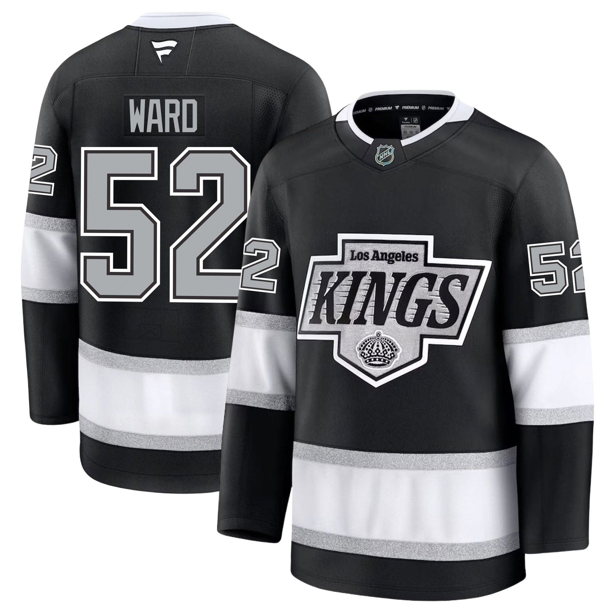 Taylor Ward Los Angeles Kings Fanatics Premium Home Jersey