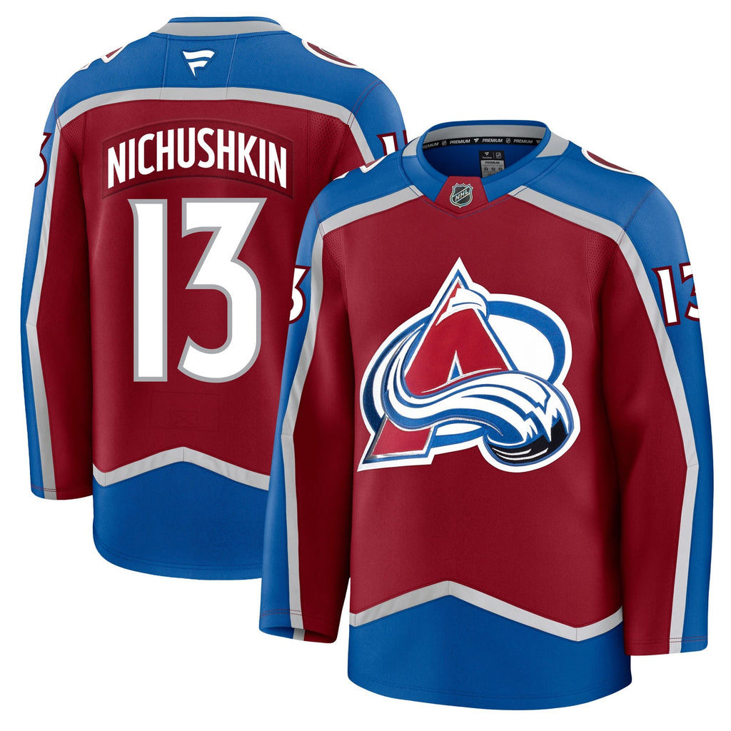 Valeri Nichushkin Colorado Avalanche Fanatics Premium Home Jersey