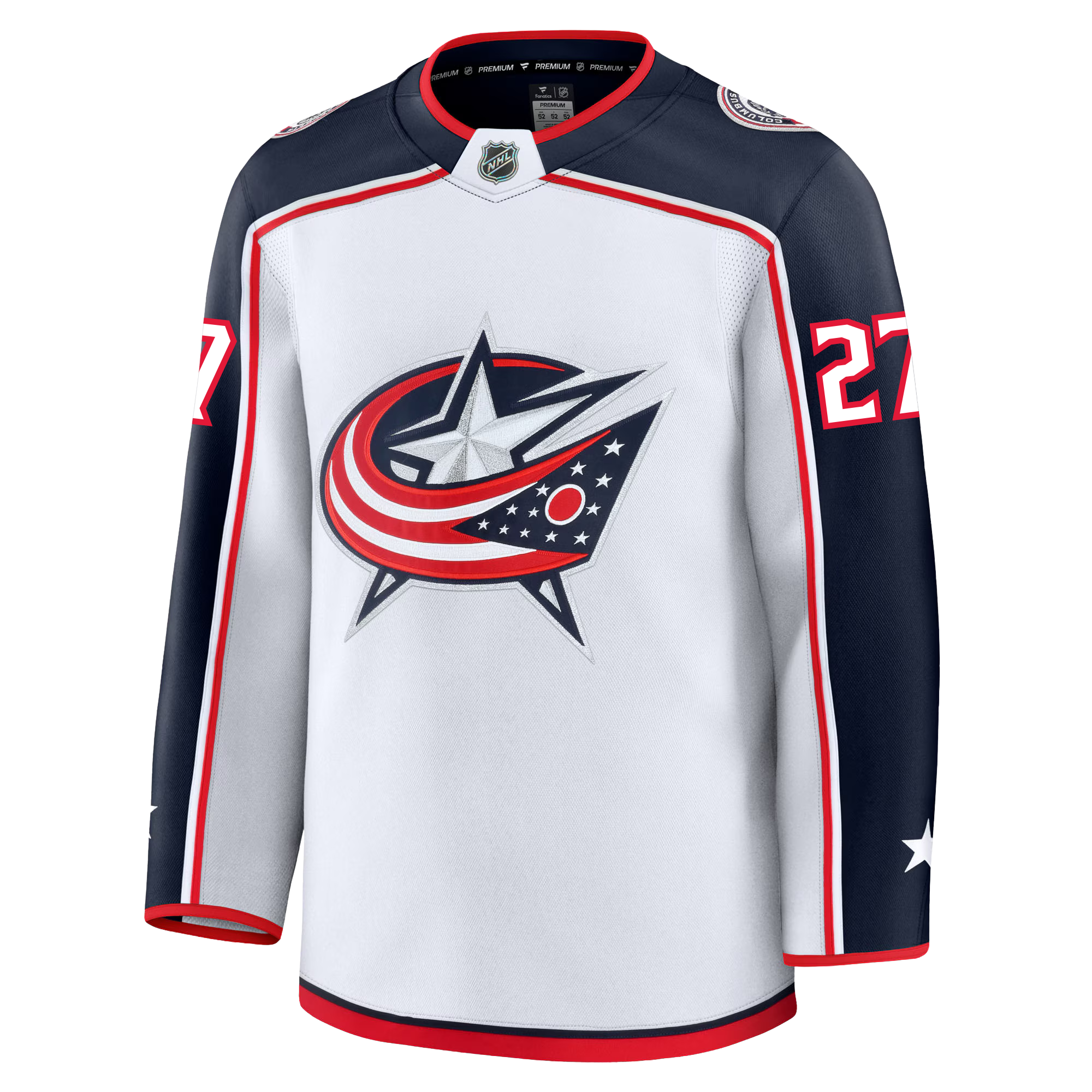 Zachary Aston Reese Columbus Blue Jackets Fanatics Premium Away Jersey